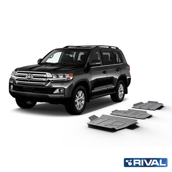Engine and Gearbox Protection Plate Lexus LX 2007-2012; 2012-2015; 2015-; 2015-2021;  Toyota Land Cruiser 2007-2012; 2012-2015; 2015-2021; 5,7 l. / gasoline; 4,5 l. / diesel; 4,6 l. / gasoline; 4,7 l. / gasoline